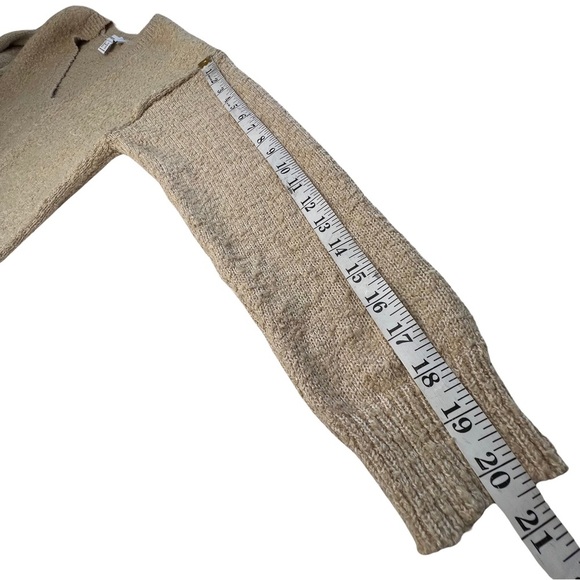 Forever 21 Sweater V Neck Long Sleeve Pullover Plus Size Oatmeal Camel Tan 3X - Picture 11 of 13